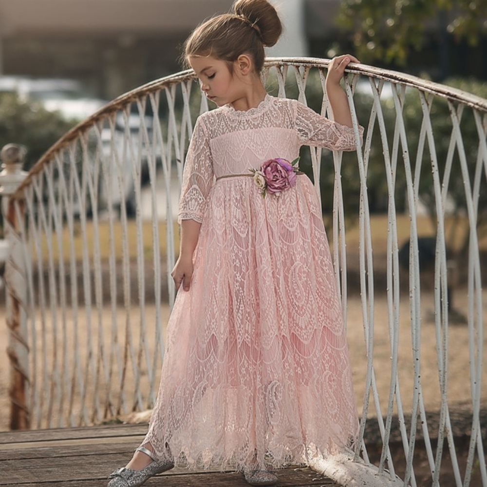 Bella Rafaela Gown & Belt Set